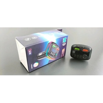 Image 1 of M9 CAR Bluetooth FM трансмитер - 3.1 А, волтметър, 7 LED светлини, 2xUSB + TYPE C