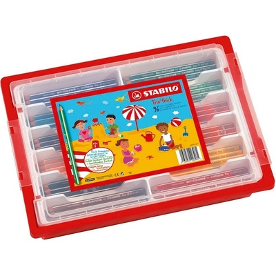 Stabilo Trio silná 96 ks box 12 barev