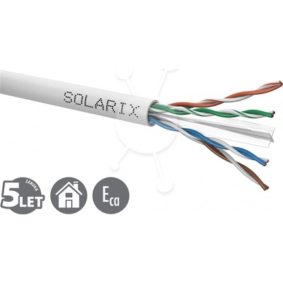 Solarix 27724160 CAT6 UTP PVC, 100m