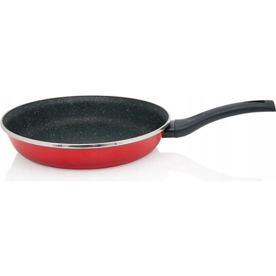 Pánev Metalac Granit Induction 28 cm červená nepřilnavá