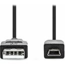 Nedis CCGB60300BK20 USB 2.0, A Zástrčka - Mini 5-Pin Zástrčka, 2m, černý
