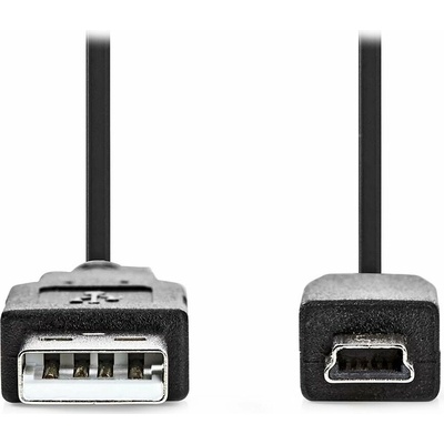 Nedis CCGB60300BK20 USB 2.0, A Zástrčka - Mini 5-Pin Zástrčka, 2m, černý