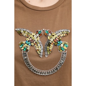 Pinko Памучна тениска (100535.A33F) - answear - 174,05 лв