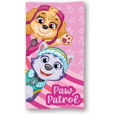 Faro osuška Paw Patrol Skye a Everest 70 x 140 cm