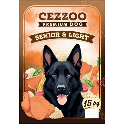 Cezzoo Premium Senior & Light Chicken 15 kg