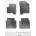 FroGum Гумени стелки Frogum за Citroen C3 Picasso 2009-2017 (pa0635-51240)