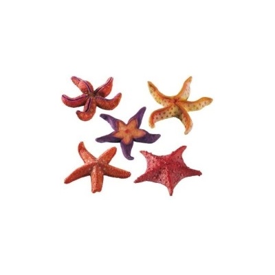 Ferplast - Marine stars - Декорация за аквариум във форма на морска звезда, - опаковка 1 брой, 9 x 9 x h 2, 5 см