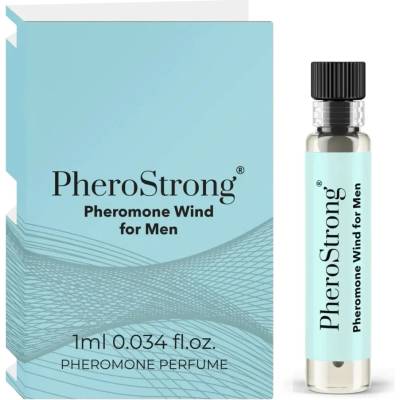 Парфюм с феромони за мъже, свеж и естествен - PheroStrong Wind 1ml (PHERO00081)