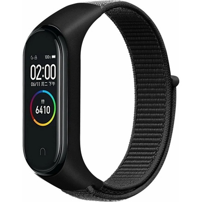 Eternico Airy na Xiaomi Mi band 5/6/7 Solid Black AET-XMI7AY-SoBl