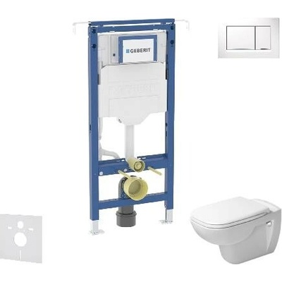 Geberit Duofix Duravit s tlačidlom Sigma30 SANI11CP3105