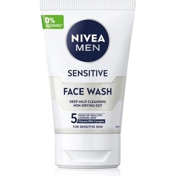 Nivea Men Sensitive почистващ гел за мъже 100ml