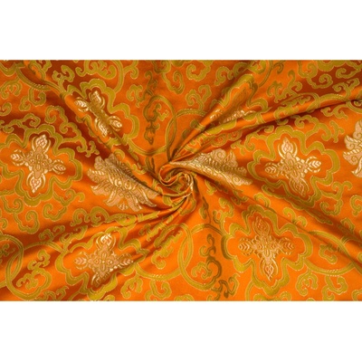 Brokát leknín, oranžový