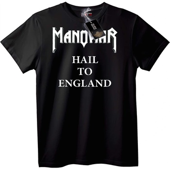NOONEBRAND Тениска Manowar Да живее Англия - M, White