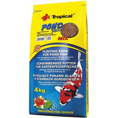 Tropical Pond Pellet Mix M 4 kg