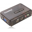 Edimax EK-UAK2 KVM prepínač, 2 porty,USB, desktop + 2 x KVM kabel