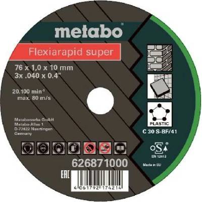 Metabo Rezný kotúč 76 x 10 mm 626871000 5 ks