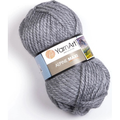 YarnArt Alpine Maxi Alpine Maxi: Alpine Maxi 669 šedá