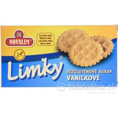 Limky Diétne keksy vanilkové bezlepkové, neplnené 150 g