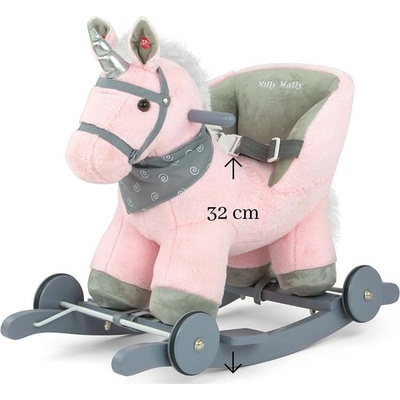 Milly Mally houpací koník Polly hnědý – Zboží Dáma