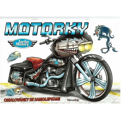 Turbo mozaika motory a samolepky