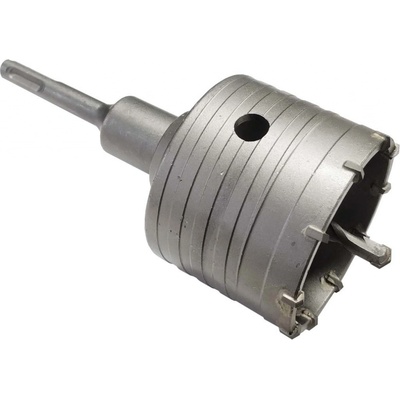Příklepová vrtací korunka průměr 75mm se stopkou 110mm SDS+ – Sleviste.cz