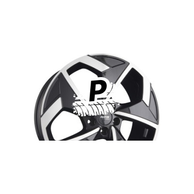 Platin P104 8x19 5x112 ET45 black polished