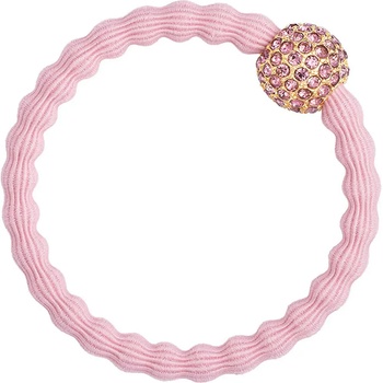 By Eloise London Bling Charms Disco Ball Ластик за коса за жени цвят Ballet Pink