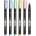 Tombow Маркер Fudenosuke мек пастел асорт. (6) (WS-BS-6P)