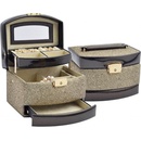 JKBox šperkovnice SP 8073 A21 hnědá