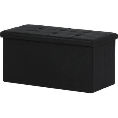 Autronic TAB-462 BK2 Taburet s úložným prostorem, látka černá
