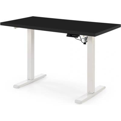 Sconto Písací stôl BS-54 čierna/biela 75 x 60 x 120