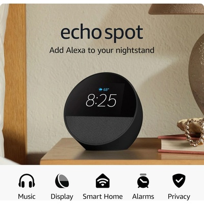 Amazon Echo Spot Glacier