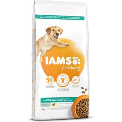 IAMS ProActive Health Adult Light in Fat for Sterilsed / Overweight dogs Chicken 12 kg