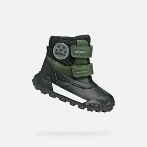 Geox Момчешки първи стъпки Geox Trekkyup ABX Тъмнозелен Geox | Zelen | Момчешки | 26