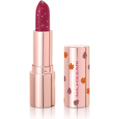 Naj-Oleari Stardust Glitter Lipstick rtěnka se třpytivým finišem 03 Sparkling Red 3,5 g