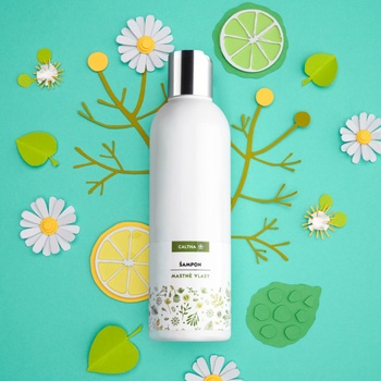Caltha Tekutý šampon na mastné vlasy Lípa a Heřmánek 250 ml