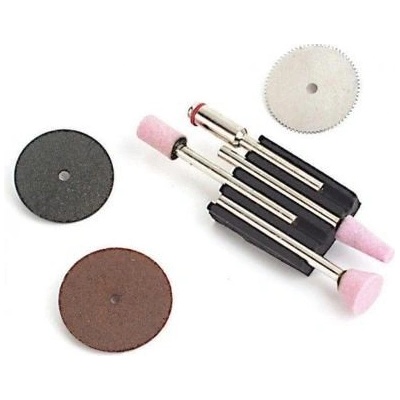 BRUDER MANNESMANN sada brúsna + pílka 3mm, 7ks 92566