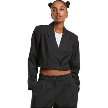 Urban classics Сако Urban classics Cropped blazer - Black (Black)