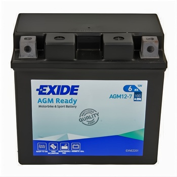 Image 1 of Exide AGM Ready 6Ah 100A right+ YTZ7-BS