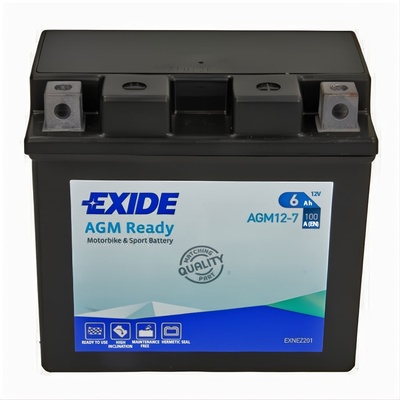 Exide AGM Ready 6Ah 100A right+ YTZ7-BS