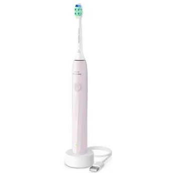 Image 1 of Philips четка за зъби Sonicare 2100 series 2 степени на интензивност SmartTimer и Quadpacer розова (HX4021/03)