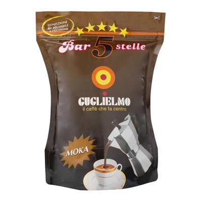 Guglielmo Bar 5 Stelle Moka mletá 250 g