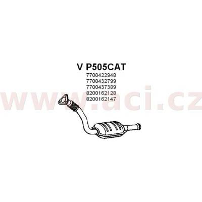 Katalyzátor FENNOsteel ACI V P505CAT