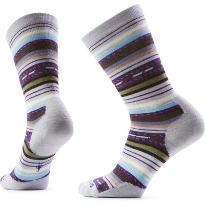 Smartwool dámské merino městské ponožky Everyday Margarita Crew Socks Purple Eclipse