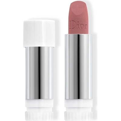 Dior Rouge Dior The Refill dlouhotrvající rtěnka 100 Nude Look Velvet 3,5 g náhradní náplň
