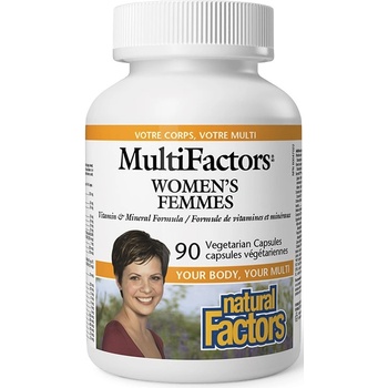 Natural Factors MultiFactors Women's Femmes, 90 капсули, Natural Factors