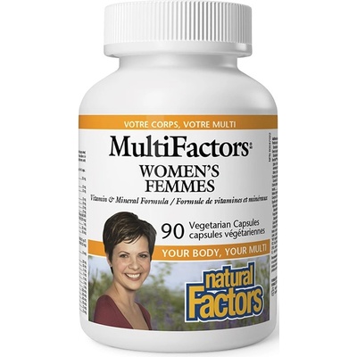 Natural Factors MultiFactors Women's Femmes, 90 капсули, Natural Factors