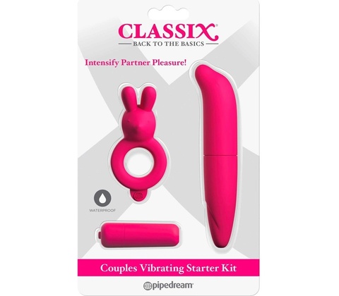 Pipedream Classix Couples Vibrating Starter Kit
