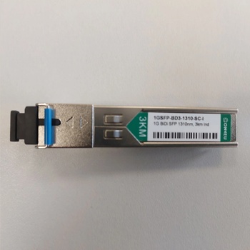 Conneu Индустриален SFP модул 1 Gb-s по едно влакно TX: 1310, RX: 1550, SC 3 km (1GSFP-BD3-1310-SC-I)