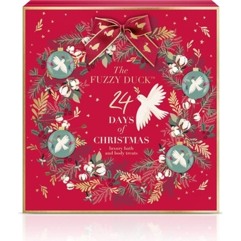 Baylis & Harding 24 Days of Beauty sprchový gel 10 ks 30 ml + sprchový krém 4 ks 30 ml + krém na ruce 4 ks 30 ml + pěna do koupele 5 ks 30 ml + sůl do koupele 5 ks 25 g + tělové mléko 2 ks 30 ml + těl